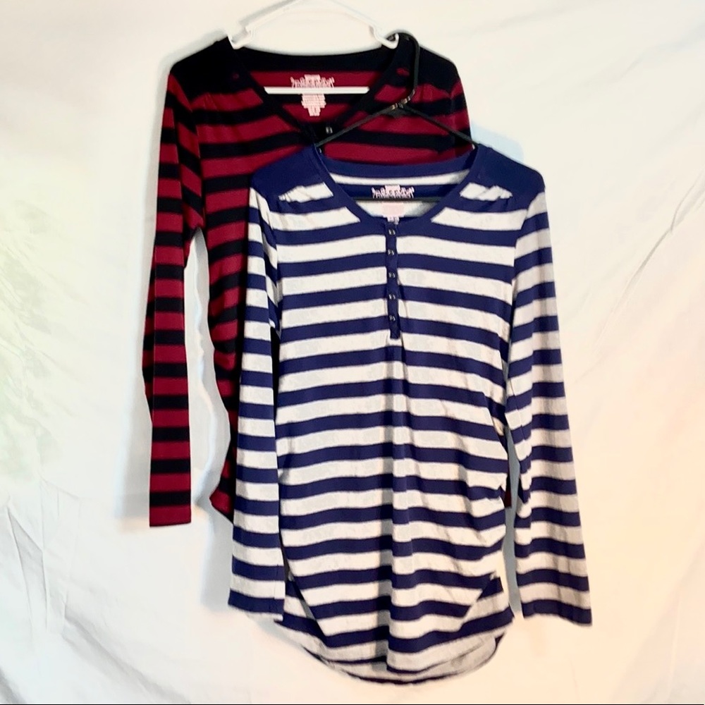 Great Expectations maternity tops, medium, 2 set